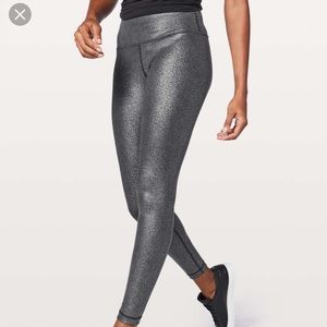 Lululemon Wunder Under HR 28” Foil Legging